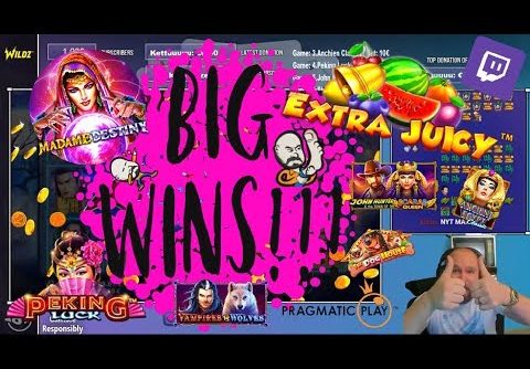 Big Wins!! Super Good Bonus Collection Including 7 Slot Bonuses!!