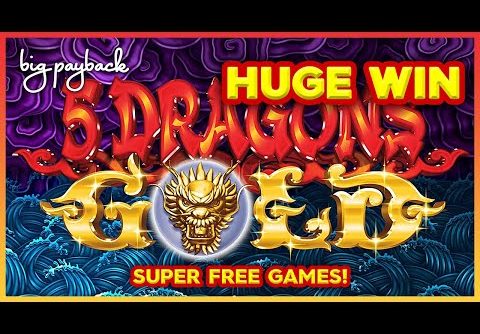 AWESOME SUPER FREE GAMES! Wonder 4 Boost Gold 5 Dragons Gold Slot – HUGE WIN!