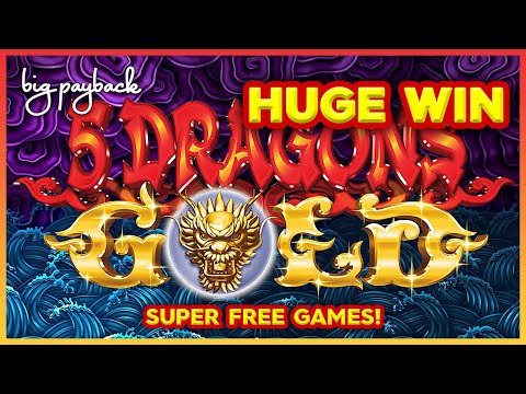 AWESOME SUPER FREE GAMES! Wonder 4 Boost Gold 5 Dragons Gold Slot – HUGE WIN!
