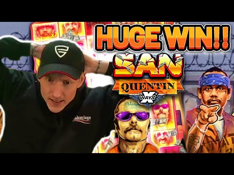 HUGE WIN!!! SAN QUENTIN Xways BIG WIN – BONUS BUY ON CASINO SLOT FROM CASINODADDY