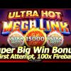 Ultra Hot Mega Link Slot Machine – Super Big Win in First Attempt with 100x Ball Trigger