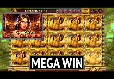 Cat Wilde And The Lost Chapter | MEGA WIN | Play’n go slot ($0.30 bet)