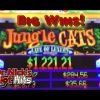 **BIG WIN!!!/Bonuses!!!** Jungle Cats/Life of Luxury Slot Machines