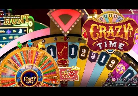 CRAZY TIME 50X TOP SLOT CRAZY TIME: Our Biggest Win EVER!!!!!!