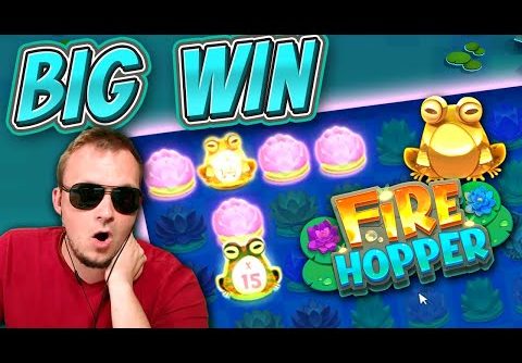 BIG WIN on Fire Hopper Bonus