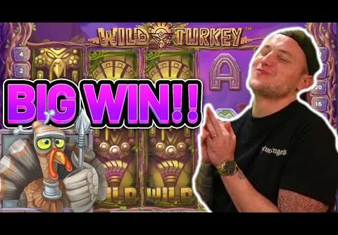 BIG WIN!!! WILD TURKEY BIG WIN – €5 bet on Casino slot from CasinoDaddys stream