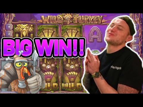 BIG WIN!!! WILD TURKEY BIG WIN – €5 bet on Casino slot from CasinoDaddys stream