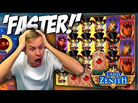 LAND OF ZENITH SLOT GOES OFF! 🔥 (Big Win on Bonus Feature)