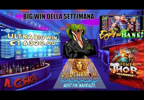 SLOT ONLINE ITALIA 🎰 – 💰Le BIG WIN della settimana 🐍 #4