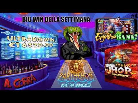 SLOT ONLINE ITALIA 🎰 – 💰Le BIG WIN della settimana 🐍 #4