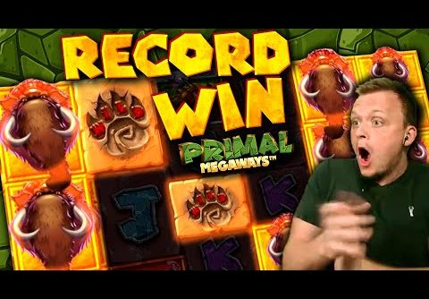 RECORD Monster Big Win on Primal Megaways!