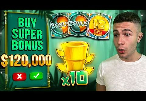 [NEW SLOT] $120,000 BIG BAMBOO SUPER BONUS BUYS 🐼