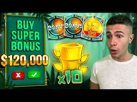 [NEW SLOT] $120,000 BIG BAMBOO SUPER BONUS BUYS 🐼