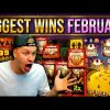 Top 10 BIGGEST Slot & Casino Wins of February!