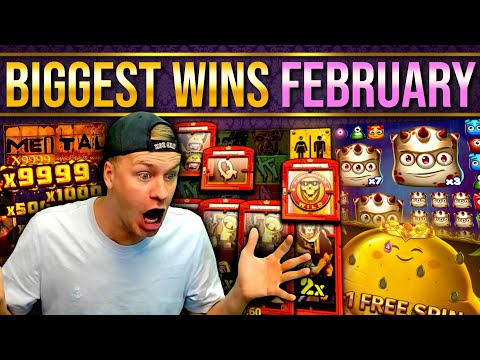Top 10 BIGGEST Slot & Casino Wins of February!