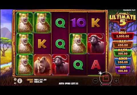 The Ultimate 5 slot MegaWin 🦁🦏 مليون و نص في درج لعب