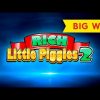 Rich Little Piggies 2 Slot – BIG WIN, ALL FEATURES!