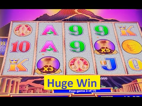 Pompeii Huge Win!!! Wonder 4 Tower Slot