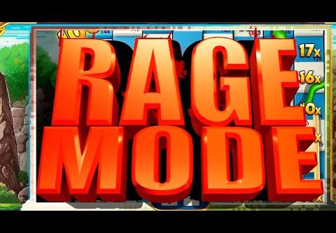 SNAKES and LADDERS Slot RAGE MODE, RETRIGGER and HUGE WIN!