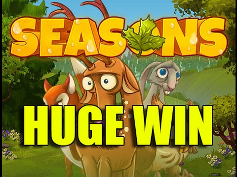 Online slots BIG WIN 2 euro bet – Seasons HUGE WIN (Yggdrasil)