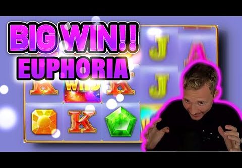 BIG WIN! EUPHORIA BIG WIN – CASINO Slot from CasinoDaddys LIVE STREAM