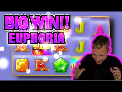 BIG WIN! EUPHORIA BIG WIN – CASINO Slot from CasinoDaddys LIVE STREAM