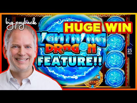 NEW GREAT GAME! Lightning Dragon Eastern Storm Slot – HUGE WIN BONUSES!