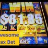 Huge Win! Max Bet on Wild Wild Nugget!! Aristocrat Game