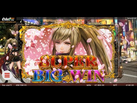 Samurai Girl Slot Machine Free Spins Bonus Super Big Win 28X