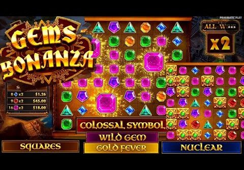 TOP 5 Gems Bonanza EXTRA BRILLIANT INSANE WIN! RECORD WIN OF THE WEEK🎰 #CASINO #JACKPOT #SLOTS