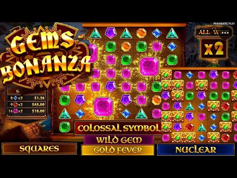 TOP 5 Gems Bonanza EXTRA BRILLIANT INSANE WIN! RECORD WIN OF THE WEEK🎰 #CASINO #JACKPOT #SLOTS