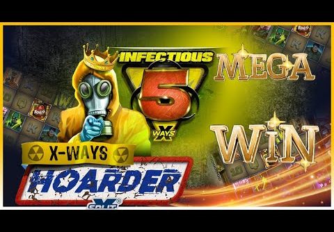 TOP 5 xWays Hoarder xSplit SLOTS ☢️ Infectious 5 xWays MEGA WIN! RECORD WIN OF THE WEEK#74