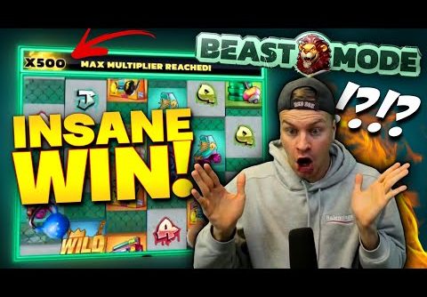 MAX LEVEL WIN ON NEW BEAST MODE SLOT! 🔥 (Insane Bonus)