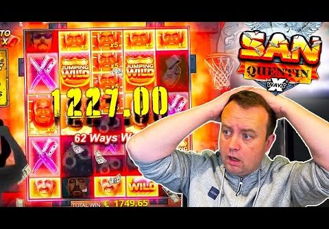 MEGA WIN on San Quentin xWays Hoarder Slot!