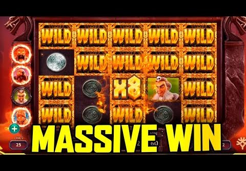 MASSIVE WIN 🔥 VIKINGS GO BERZERK 🔥 15 WILDS and HUGE MULTIPLIER!