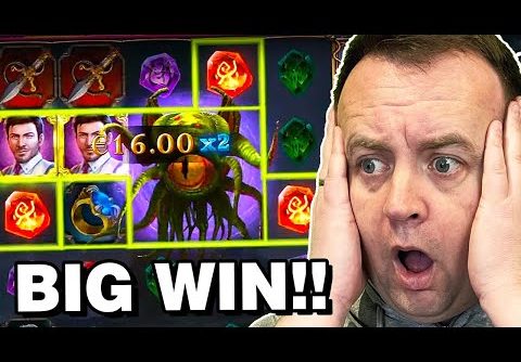 BIG WIN on Tomb Of Madness Slot!