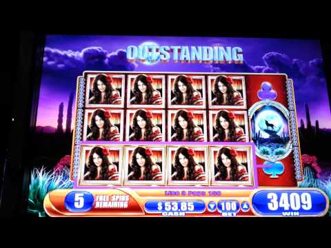 Desert Moon Big Win Bonus WMS Slot Machine