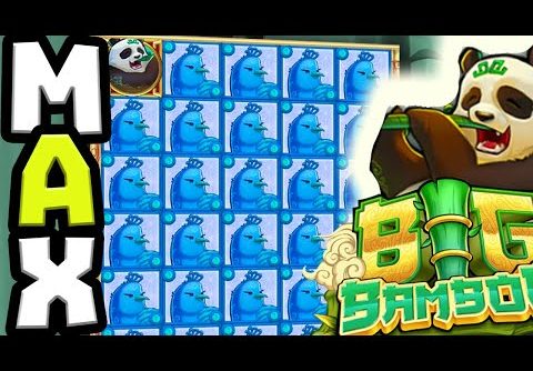 NEW BIG BAMBOO 🐼 SLOT MAX BET MAX LEVEL 🔥 BONUS BUYS‼️ *** FULL SCREEN ****