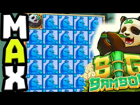 NEW BIG BAMBOO 🐼 SLOT MAX BET MAX LEVEL 🔥 BONUS BUYS‼️ *** FULL SCREEN ****