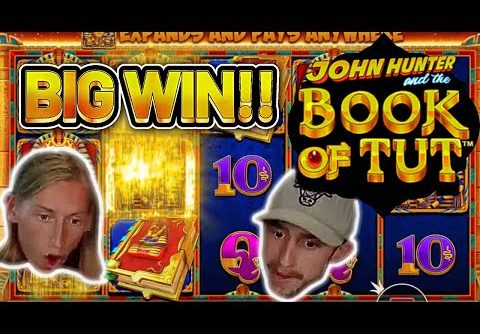 BIG WIN! BOOK OF TUT BIG WIN –  Casino Slots from Casinodaddy LIVE STREAM