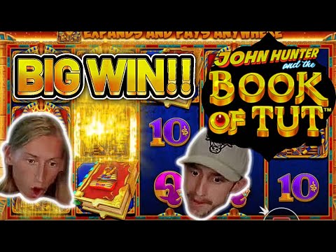 BIG WIN! BOOK OF TUT BIG WIN –  Casino Slots from Casinodaddy LIVE STREAM