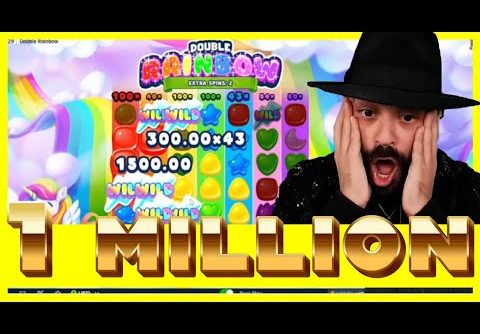 ROSHTEIN MEGA RECORD WIN ON DOUBLE RAINBOW!! NEW SLOT