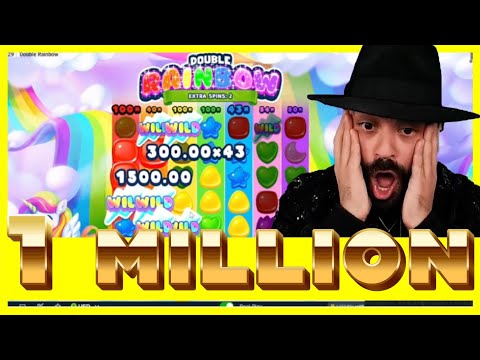 ROSHTEIN MEGA RECORD WIN ON DOUBLE RAINBOW!! NEW SLOT