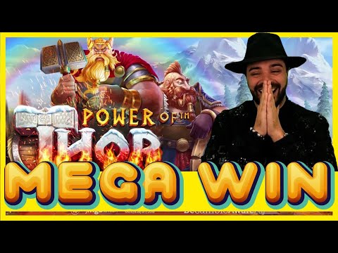 ROSHTEIN MEGA WIN ON POWER OF THOR MEGAWAYS!!