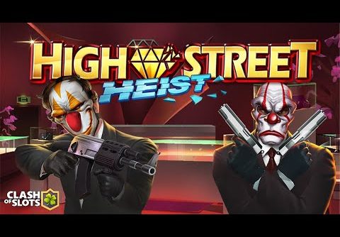 х168 High Street Heist (Quickspin) Online Slot EPIC BIG WIN