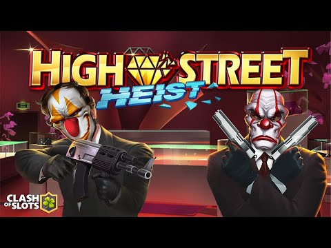 х168 High Street Heist (Quickspin) Online Slot EPIC BIG WIN