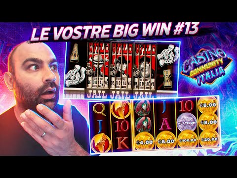 SLOT ONLINE!🎇LE VOSTRE BIG WIN #13!🎰🎰🎰  Community BIG WINS ITALIA🤠/*Grazie per i LIKE!