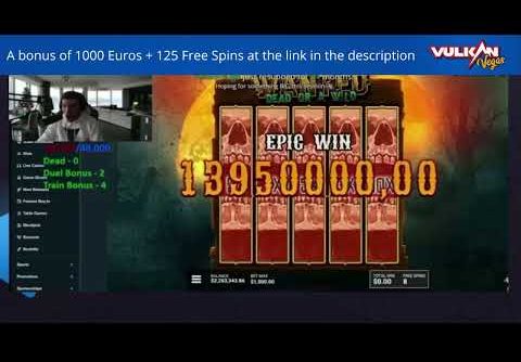 The streamer won $14 million in Wanted Dead Or A Wild! Record wins of the week | Big Win slots