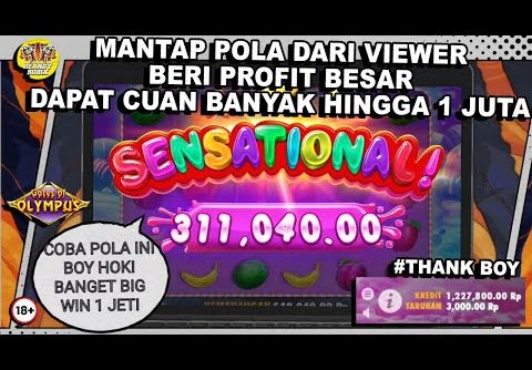 POLA SLOT GACOR HARI INI SWEET BONANZA MANJUR POLA NYA BIG WIN 1 JUTA | HOKI99