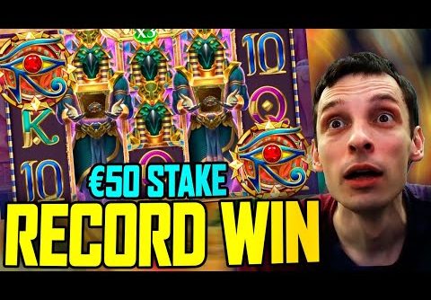 RECORD WIN 🔥 AMULET SLOT€50 STAKE  – THE BEST WIN I EVER GOT on BOOK SLOT!